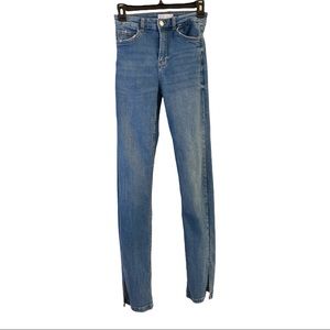 Bershka Straight Leg Jeans, Size 2